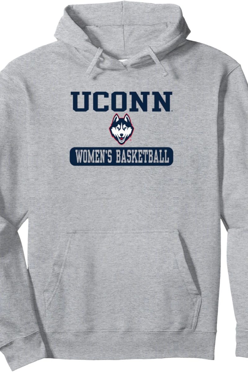 Connecticut Huskies Ladies' Basketball Logo Pullover Hoodie