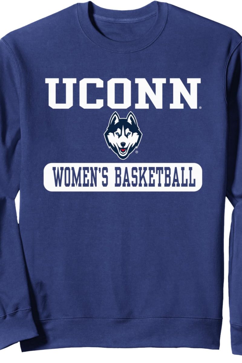 Connecticut Huskies Ladies' Basketball Officially Licensed Sweatshirt Small