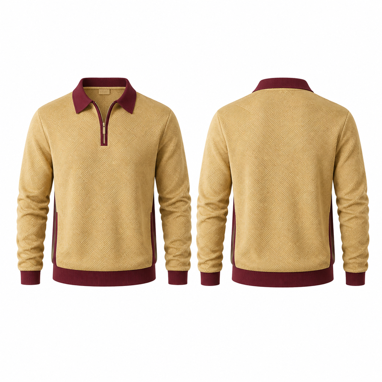 Gold and Maroon Athletic Training Top