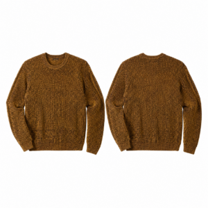 Gold Brown Soccer Jersey Top for Men