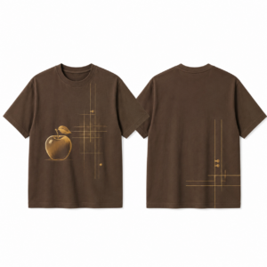 Brown and Gold Basketball Jersey